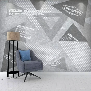 Dekoratif WallpaperNordic Soyut Tarzı Grafik Arka Plan Duvar