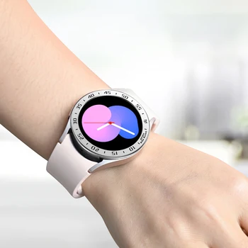 Çerçeve Halka Kapak Ölçekli Koruyucu Halka Durumda Ekran Kenar Koruyucu Aksesuarları Samsung Galaxy Watch5 44mm