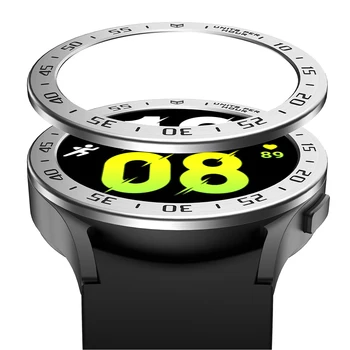 Çerçeve Halka Kapak Ölçekli Koruyucu Halka Durumda Ekran Kenar Koruyucu Aksesuarları Samsung Galaxy Watch5 44mm 2