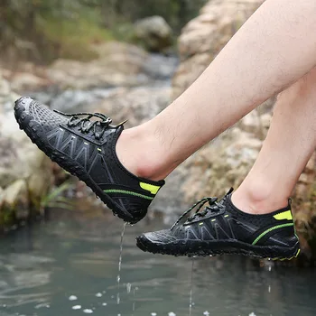 Unisex kapalı spor ayakkabı Çift Tatil Plaj Hız Girişim su ayakkabısı Erkekler Squat Ayakkabı Kadın Büyük Boy Yüzme Ayakkabı