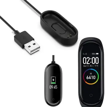 USB Şarj Xiao mi mi bant 4 Şarj Cihazı Akıllı Bant Bileklik Bilezik şarj kablosu Xiao mi mi bant 4 şarj hattı