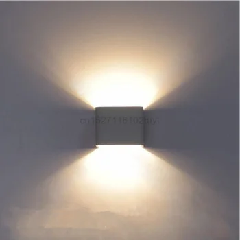 10 adet / grup 10W 15W yukarı ve aşağı led duvar ışık LED spot ışık gömme tavan kapalı yatak odası Modern basit dekorasyon