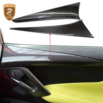 Lamborghini Aventador için LP700 Kuru Karbon kapı düzeltir Vücut Kitleri Tuning Trim İç Aksesuarları