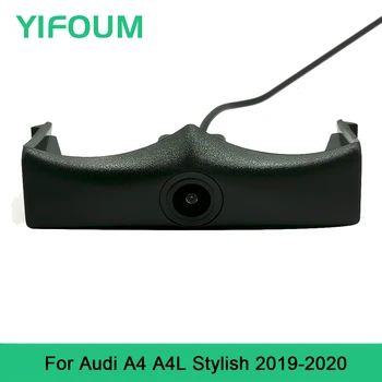 AHD 1080P HD Gece Görüş Araba Ön Görünüm Pozitif Logo park kamerası Audi A4 A4L Şık 2019-2020