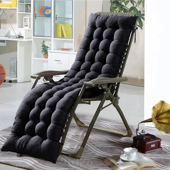 Katı uzun Yastık Mat Recliner Sallanan Rattan Sandalye Katlanır Kalın Bahçe Güneş Salonu koltuk minderi Kanepe Tatami Mat Hiçbir Sandalye