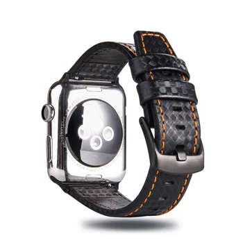 Lüks Kayış + Kılıf apple saat bandı 5 4 3 2 1 iwatch Serisi 42mm 44mm Bilezik Kemer watchband Aksesuarları 38mm 40mm Erkekler kadınlar