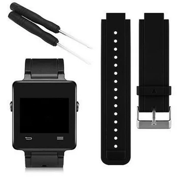 Yeni Silikon Yedek saat kayışı Bilek Desteği Watchband Kayışı Bilezik Garmin Vivoactive kordon akıllı saat Araçları İle