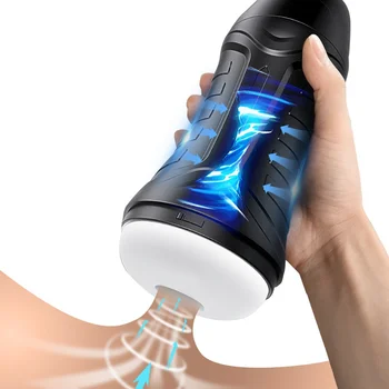 Otomatik Erkek Masturbator Titreşim Oral Seks Emme Makinesi Silikon Vajina mastürbasyon kupası Pussy Seks Oyuncakları Yetişkin Ürünleri Erkekler için