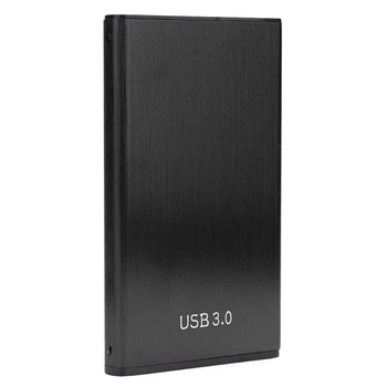 1 Takım 2.5 İnç Sabit Disk Kutusu Katı Hal Sürücü Kutusu USB3. 0 SSD Muhafaza Sabit Disk Alüminyum Alaşımlı 1