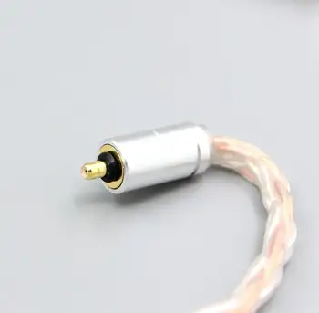 LN006718 3.5 mm 2.5 mm 4.4 mm XLR 16 Çekirdekli Gümüş Kaplama OCC Karışık Kulaklık Kablosu UE Canlı UE6Pro Aydınlatma SUPERBAX IPX 3