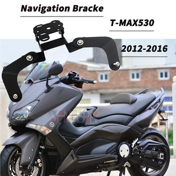 Cep telefonu Standı Navigasyon Braketi Yamaha TMAX530 2012-2016 Braketi Dağı Smartphone GPS Tutucu