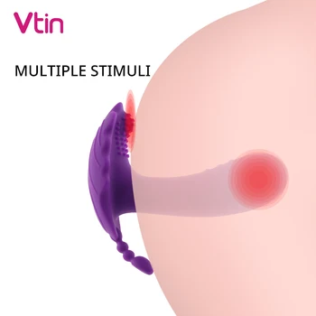 Kablosuz Kontrol Vibratör Kadınlar İçin Anal Plug Titreşimli Güçlü Motorlar G Noktası Klitoris Stimualtion Kadın Mastürbasyon Seks Shop