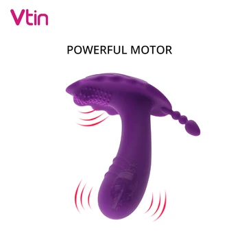 Kablosuz Kontrol Vibratör Kadınlar İçin Anal Plug Titreşimli Güçlü Motorlar G Noktası Klitoris Stimualtion Kadın Mastürbasyon Seks Shop 2