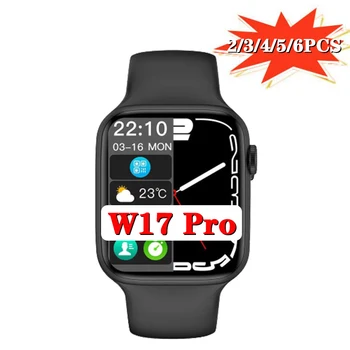 VIP W17 PRO akıllı saat 2/3/4/5/6 ADET Toptan Kablosuz şarj 1.92 inç Kadın Erkek akıllı saat