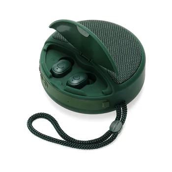 2in1 Kablosuz Bluetooth hoparlör ve kulaklık, hoparlör kulaklık şarj edebilirsiniz, birden senaryolarda kullanımı rahat 0