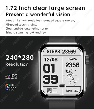 Xiaomi Yeni GT akıllı izle adam 2022 HD Bluetooth Çağrı Spor Dijital Saatler Çok Spor Modu Manyetik Şarj Smartwatch 4
