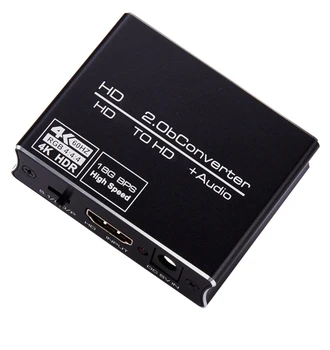 HDMI uyumlu 2.0 Ses Çıkarıcı 4K 60Hz HDR Video Dönüştürücü Optik TOSLINK SPDIF ses dağıtıcı kablosu için PS3 PS4 PC TV Amplifikatör