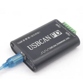 Çift Kanallı Tamamen İzole Can Analizörü CANFD Analizörü USB Canfd 5Mbps USB CAN Adaptörü USB CANFD Arabirim Kartı 0