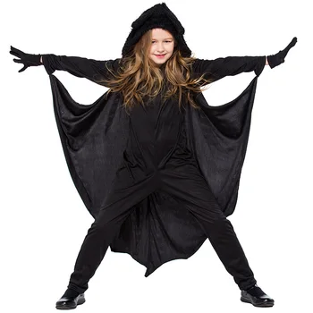 Nötr çocuk Performans Giyim Tulum Hayvan Yarasa Takım Modelleme Kıyafet Cadılar Bayramı Kostüm çocuk Giyim Sahne Kostüm