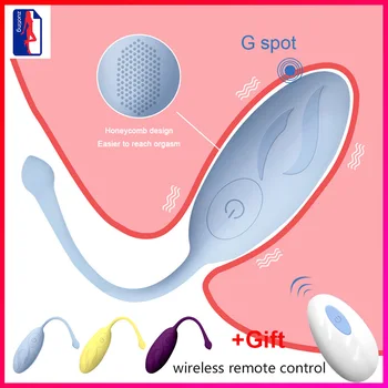 Kurşun vibratör Uzaktan Kumanda G-spot Simülatörü Vajinal topu Anal Plug Titreşimli Aşk Yumurta mastürbasyon için seks oyuncakları Kadınlar Yetişkinler İçin