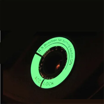 Araba Jel Glow Anahtarlık Sticker Aydınlık Volvo XC40 360c V90 V40 V60 S60 XC60
