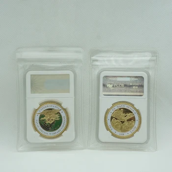 Yeni Deniz Hava Kara Ordusu Madalyası Deniz Özel Harp Komutanlığı Altın madalyonlar Amerika Birleşik Devletleri Donanma Mühür Mücadelesi Coin Koleksiyon PCCB