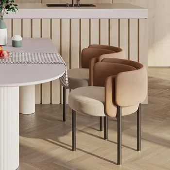 Iskandinav Mutfak Masası Sandalye Gelişmiş Tasarım Yemek Odası Yaratıcı Minimalist Sandalye Yatak Odası Muebles Para El Hogar Ev Mobilyaları 0