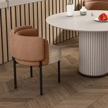 Iskandinav Mutfak Masası Sandalye Gelişmiş Tasarım Yemek Odası Yaratıcı Minimalist Sandalye Yatak Odası Muebles Para El Hogar Ev Mobilyaları 1