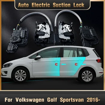 Sinairyu Akıllı Oto Araba Elektrikli Emme Kapı Kilidi Volkswagen VW Golf Sportsvan Yumuşak Yakın Süper Sessiz Kendinden emişli Kapı