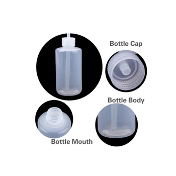 1 ADET 250/500ml Plastik Dövme Şişe Difüzör Sıkma Kabı Kavanoz Kaynağı Yıkama sıkılabilir şişe Laboratuvar Olmayan Sprey Dövme Aksesuarları 2