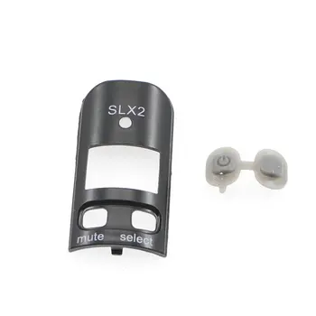 Kablosuz mikrofon kauçuk anahtar parçası / mikrofon buğday Basın Parçaları Sessiz Düğme SLX2 SLX24 10 ADET
