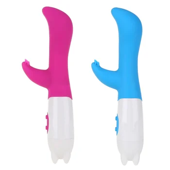 Su geçirmez G Spot Vibratör Seksi Klitoris Stimülatörü Tavşan Vibratör Silikon Yapay Penis Vibratör Yetişkin Seks Oyuncakları Kadın için