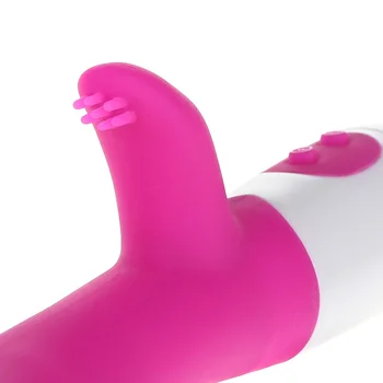 Su geçirmez G Spot Vibratör Seksi Klitoris Stimülatörü Tavşan Vibratör Silikon Yapay Penis Vibratör Yetişkin Seks Oyuncakları Kadın için 5