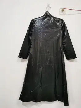 2020 jojo'nun Tuhaf Macera Jotaro Kujo Cosplay Kostüm Anime Siyah Ceket Ceket Cadılar Bayramı Partisi Kıyafetleri Sadece Palto 1