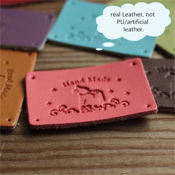 el yapımı gerçek deri disk etiket / El dikişli Dekorasyon dıy el Aksesuarları/Handmade leather handbag / handicraftdecorate labels