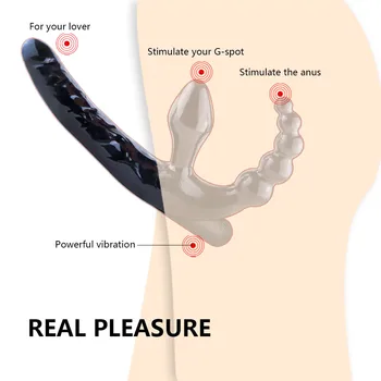 Strapon Dildo Butt Plug Vibratör Çift için Seks Oyuncakları Çift Yapay Penis Gerçekçi Penis Lezbiyen Seks oyuncak Erotik Samimi ürünler 1