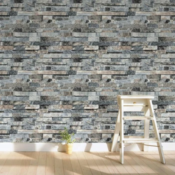 wellyu Taklit tuğla desen kaya tv arka plan duvar kağıdı kültür tuğla Çin tarzı retro tuğla dükkanı dekorasyon duvar kağıtları