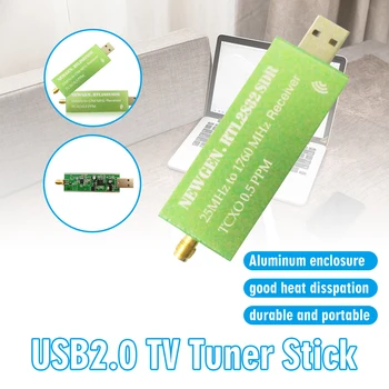 Mayitr 1 adet Yüksek Kalite USB 2.0 TV Tuner Sopa Taşınabilir Dayanıklı Televizyon Yazılım Tarayıcı Alıcısı