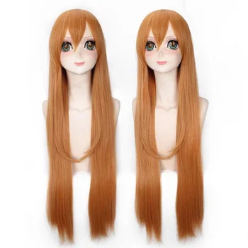 Anime HİMOUTO! UMARU-CHAN Cosplay peruk UMARU DOMA kostüm oynamak peruk uzun ısıya dayanıklı sentetik saç kadın Peruk