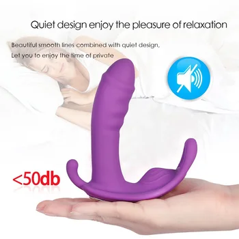 Kelebek Giyilebilir Külot Yapay Penis Vibratörler Kablosuz Uzaktan Kumanda G-spot Klitoris Stimülatörü Vajina Orgazm Seks Oyuncakları Kadınlar için 1