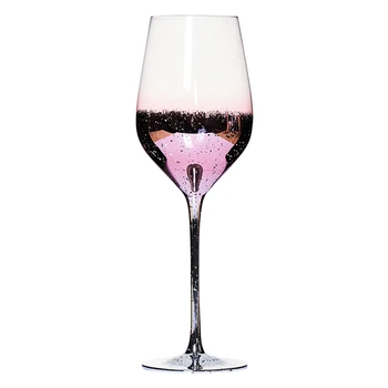 INS Sıcak Satış Kristal Cam Kadehler Renkli şarap bardağı Suyu İçecek Şampanya Parti Barware Yemek Su Bardağı Ev Dekorasyon 4