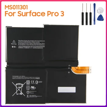 Orijinal Pil MS011301 G3HTA005H G3HTA009H Microsoft Surface Pro 3 İçin Pro3 Otantik tablet bataryası 5547mAh