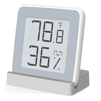 EN iyi Dijital Higrometre Kapalı Termometre, Termometre Ev HD E-mürekkep Ekran Oda Sıcaklığı Nem Ölçer