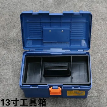 ABS Taşınabilir Araç Kutusu Plastik Anti-fall Garaj Organizatör Alet Kutusu Olmadan sert çanta Malette Rangement Ev Eşyaları EK50TB 5