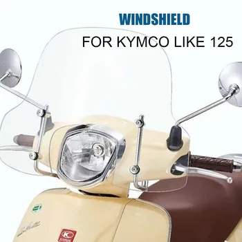 Motosiklet Rüzgar Ekran Saptırıcı Cam KYMCO Gibi 125 0