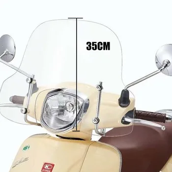 Motosiklet Rüzgar Ekran Saptırıcı Cam KYMCO Gibi 125 1