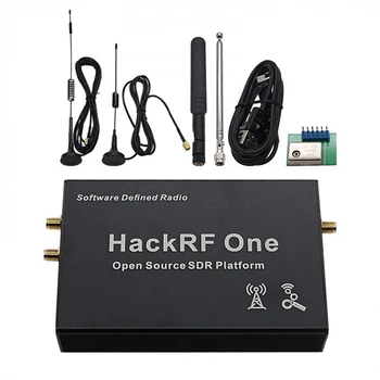 1-6Ghz Hackrf Bir Açık Kaynak Yazılım Tanımlı Radyo Platformu SDR Radyo Kurulu İle 4 Adet Anten TCXO Saat Modülü