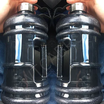 2.2 L Su Plastik Şişeler Büyük Kapasiteli Shaker Protein Spor Bpa Ücretsiz 1/2 Galon Gym Fitness İçme Sürahi Şişe Su Şişesi 2