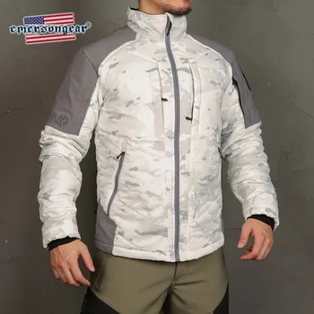 Emersongear erkek ceket termal ceket kış sıcak ısıtmalı rüzgarlık taktik tarzı açık sürme ceket SoftShell giyim