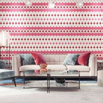 Iskandinav Renk Ekose Duvar Kağıdı Geometrik Kanepe TV Arka Plan Yatak Odası Oturma Odası Duvar Giyim Online Alışveriş Ünlü Duvar Kağıdı 2